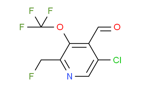 AM227642 | 1804783-74-1 | 5-Chloro-2-(fluoromethyl)-3-(trifluoromethoxy)pyridine-4-carboxaldehyde