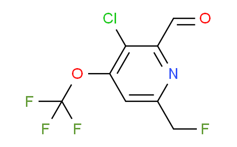 AM227643 | 1804555-74-5 | 3-Chloro-6-(fluoromethyl)-4-(trifluoromethoxy)pyridine-2-carboxaldehyde