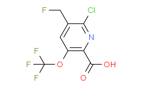 AM227644 | 1804799-24-3 | 2-Chloro-3-(fluoromethyl)-5-(trifluoromethoxy)pyridine-6-carboxylic acid