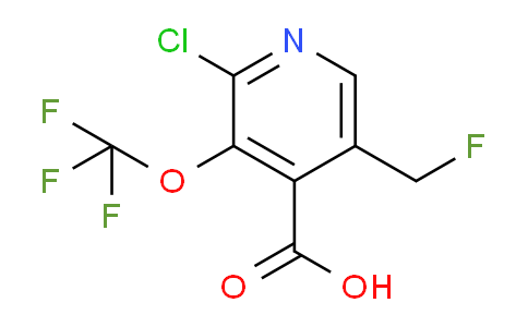 AM227646 | 1804783-91-2 | 2-Chloro-5-(fluoromethyl)-3-(trifluoromethoxy)pyridine-4-carboxylic acid