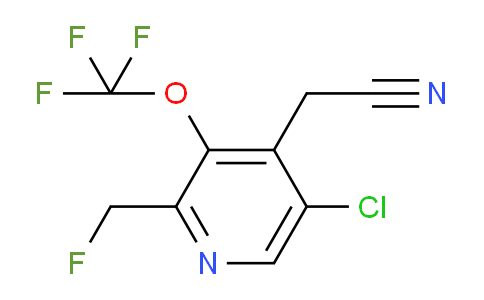 AM227648 | 1804783-33-2 | 5-Chloro-2-(fluoromethyl)-3-(trifluoromethoxy)pyridine-4-acetonitrile