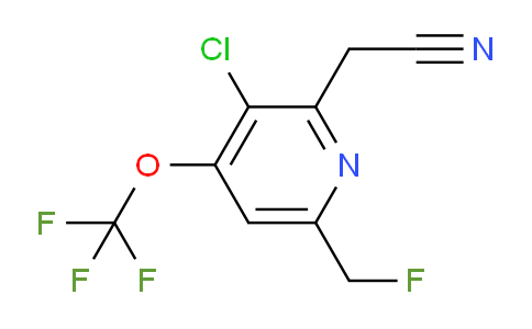 AM227649 | 1804322-88-0 | 3-Chloro-6-(fluoromethyl)-4-(trifluoromethoxy)pyridine-2-acetonitrile
