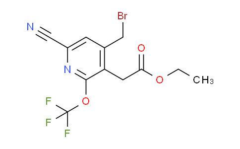 AM227661 | 1804812-79-0 | Ethyl 4-(bromomethyl)-6-cyano-2-(trifluoromethoxy)pyridine-3-acetate