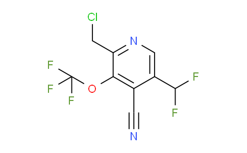 AM227663 | 1806073-74-4 | 2-(Chloromethyl)-4-cyano-5-(difluoromethyl)-3-(trifluoromethoxy)pyridine