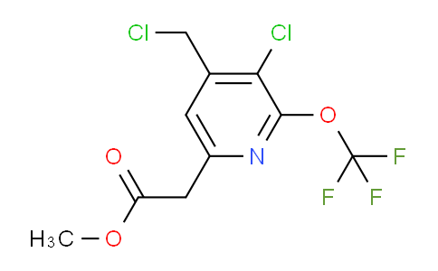 AM227664 | 1806100-47-9 | Methyl 3-chloro-4-(chloromethyl)-2-(trifluoromethoxy)pyridine-6-acetate