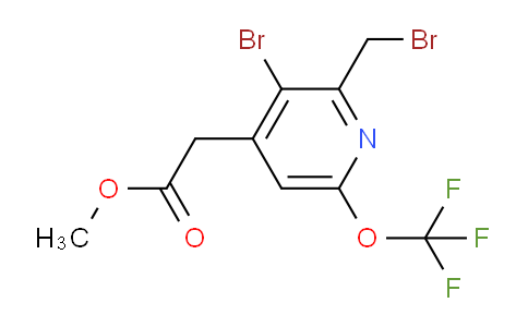 AM22767 | 1806126-90-8 | Methyl 3-bromo-2-(bromomethyl)-6-(trifluoromethoxy)pyridine-4-acetate