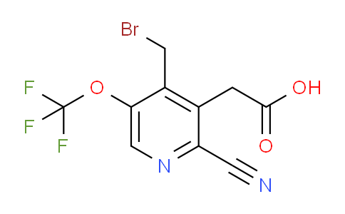 AM227671 | 1806190-11-3 | 4-(Bromomethyl)-2-cyano-5-(trifluoromethoxy)pyridine-3-acetic acid