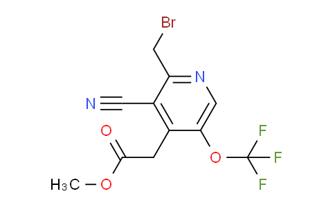AM227674 | 1806075-20-6 | Methyl 2-(bromomethyl)-3-cyano-5-(trifluoromethoxy)pyridine-4-acetate