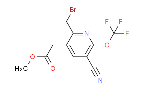 AM227676 | 1806190-20-4 | Methyl 2-(bromomethyl)-5-cyano-6-(trifluoromethoxy)pyridine-3-acetate