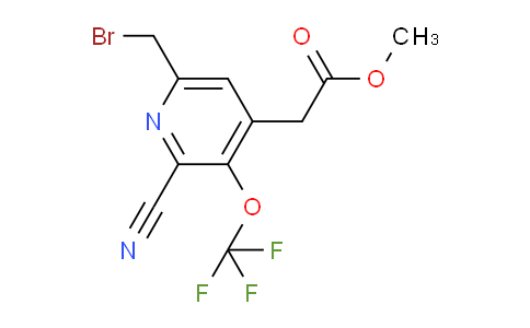 AM227677 | 1806114-35-1 | Methyl 6-(bromomethyl)-2-cyano-3-(trifluoromethoxy)pyridine-4-acetate