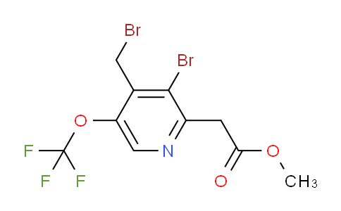 AM22769 | 1806198-52-6 | Methyl 3-bromo-4-(bromomethyl)-5-(trifluoromethoxy)pyridine-2-acetate