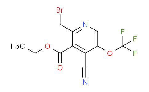 AM227692 | 1806189-58-1 | Ethyl 2-(bromomethyl)-4-cyano-5-(trifluoromethoxy)pyridine-3-carboxylate