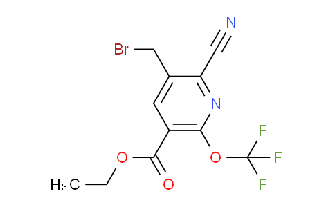 AM227697 | 1804295-70-2 | Ethyl 3-(bromomethyl)-2-cyano-6-(trifluoromethoxy)pyridine-5-carboxylate