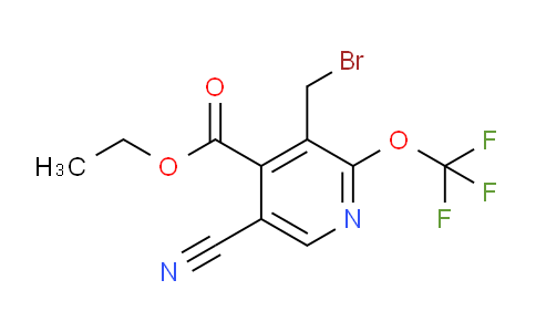 AM227699 | 1804295-77-9 | Ethyl 3-(bromomethyl)-5-cyano-2-(trifluoromethoxy)pyridine-4-carboxylate