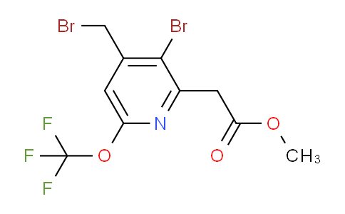 AM22770 | 1806084-39-8 | Methyl 3-bromo-4-(bromomethyl)-6-(trifluoromethoxy)pyridine-2-acetate