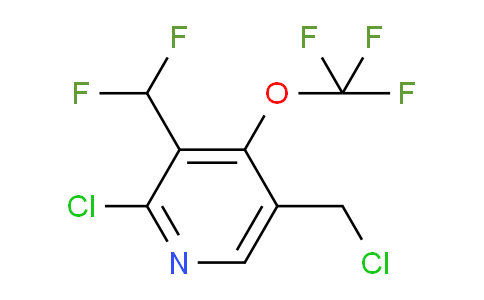 AM227702 | 1804321-09-2 | 2-Chloro-5-(chloromethyl)-3-(difluoromethyl)-4-(trifluoromethoxy)pyridine