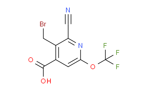AM227704 | 1806112-93-5 | 3-(Bromomethyl)-2-cyano-6-(trifluoromethoxy)pyridine-4-carboxylic acid