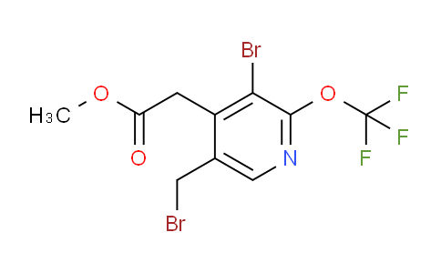 AM22771 | 1806126-94-2 | Methyl 3-bromo-5-(bromomethyl)-2-(trifluoromethoxy)pyridine-4-acetate