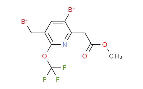 AM22773 | 1806084-45-6 | Methyl 3-bromo-5-(bromomethyl)-6-(trifluoromethoxy)pyridine-2-acetate