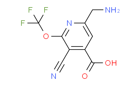 6-(Aminomethyl)-3-cyano-2-(trifluoromethoxy)pyridine-4-carboxylic acid