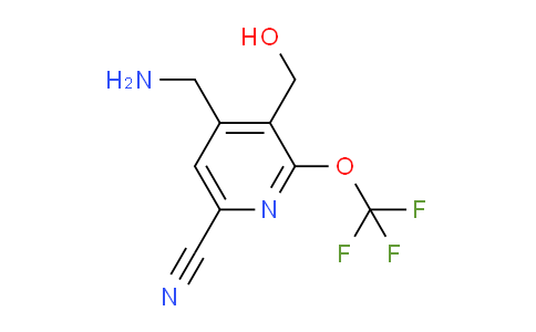 4-(Aminomethyl)-6-cyano-2-(trifluoromethoxy)pyridine-3-methanol