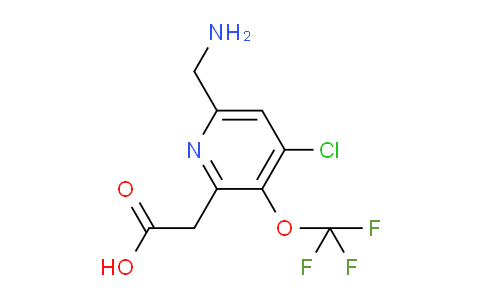 AM227747 | 1806242-26-1 | 6-(Aminomethyl)-4-chloro-3-(trifluoromethoxy)pyridine-2-acetic acid