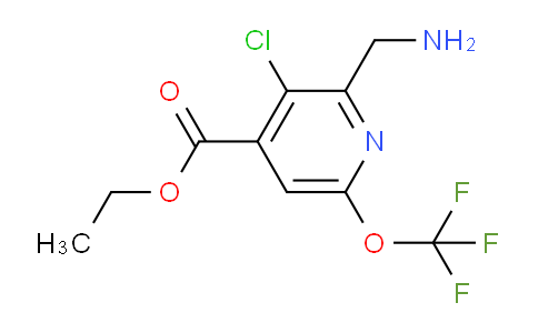 AM227759 | 1804327-21-6 | Ethyl 2-(aminomethyl)-3-chloro-6-(trifluoromethoxy)pyridine-4-carboxylate