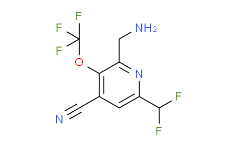 AM227760 | 1804708-53-9 | 2-(Aminomethyl)-4-cyano-6-(difluoromethyl)-3-(trifluoromethoxy)pyridine