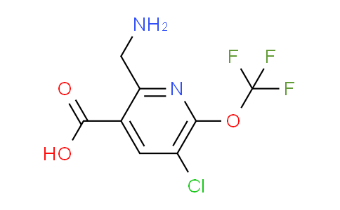 AM227766 | 1804794-63-5 | 2-(Aminomethyl)-5-chloro-6-(trifluoromethoxy)pyridine-3-carboxylic acid