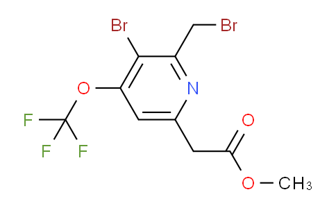 AM22777 | 1806198-41-3 | Methyl 3-bromo-2-(bromomethyl)-4-(trifluoromethoxy)pyridine-6-acetate