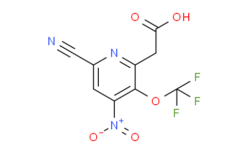 AM227785 | 1806155-28-1 | 6-Cyano-4-nitro-3-(trifluoromethoxy)pyridine-2-acetic acid