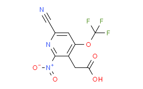 AM227787 | 1806253-27-9 | 6-Cyano-2-nitro-4-(trifluoromethoxy)pyridine-3-acetic acid