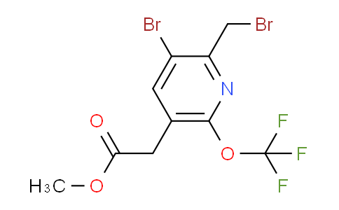 AM22779 | 1803997-77-4 | Methyl 3-bromo-2-(bromomethyl)-6-(trifluoromethoxy)pyridine-5-acetate