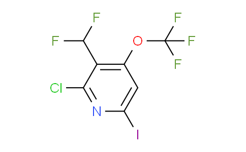 AM227834 | 1804399-92-5 | 2-Chloro-3-(difluoromethyl)-6-iodo-4-(trifluoromethoxy)pyridine