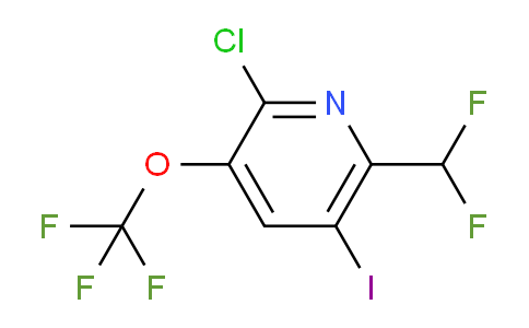 AM227838 | 1806108-18-8 | 2-Chloro-6-(difluoromethyl)-5-iodo-3-(trifluoromethoxy)pyridine