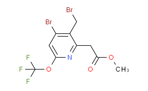 AM22784 | 1803998-02-8 | Methyl 4-bromo-3-(bromomethyl)-6-(trifluoromethoxy)pyridine-2-acetate