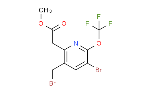 AM22786 | 1804584-09-5 | Methyl 3-bromo-5-(bromomethyl)-2-(trifluoromethoxy)pyridine-6-acetate