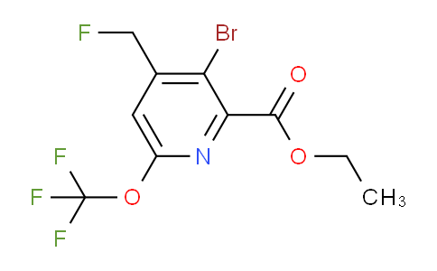 AM227863 | 1804547-17-8 | Ethyl 3-bromo-4-(fluoromethyl)-6-(trifluoromethoxy)pyridine-2-carboxylate