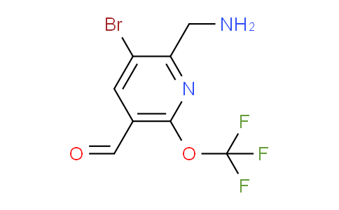 AM227873 | 1804618-79-8 | 2-(Aminomethyl)-3-bromo-6-(trifluoromethoxy)pyridine-5-carboxaldehyde
