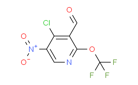 4-Chloro-5-nitro-2-(trifluoromethoxy)pyridine-3-carboxaldehyde