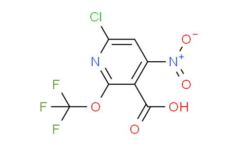 6-Chloro-4-nitro-2-(trifluoromethoxy)pyridine-3-carboxylic acid