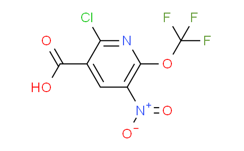 2-Chloro-5-nitro-6-(trifluoromethoxy)pyridine-3-carboxylic acid