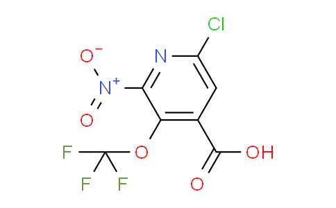 6-Chloro-2-nitro-3-(trifluoromethoxy)pyridine-4-carboxylic acid