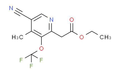AM227890 | 1804342-55-9 | Ethyl 5-cyano-4-methyl-3-(trifluoromethoxy)pyridine-2-acetate