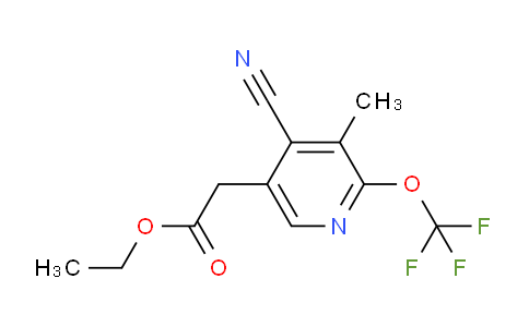 AM227891 | 1804820-50-5 | Ethyl 4-cyano-3-methyl-2-(trifluoromethoxy)pyridine-5-acetate