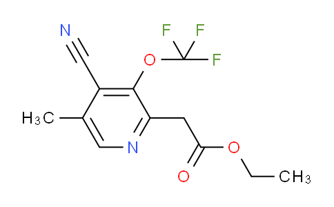 AM227892 | 1806076-31-2 | Ethyl 4-cyano-5-methyl-3-(trifluoromethoxy)pyridine-2-acetate