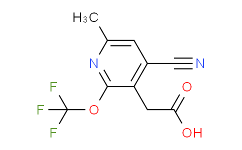 AM227903 | 1806216-34-1 | 4-Cyano-6-methyl-2-(trifluoromethoxy)pyridine-3-acetic acid