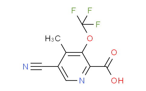 AM227909 | 1806122-01-9 | 5-Cyano-4-methyl-3-(trifluoromethoxy)pyridine-2-carboxylic acid