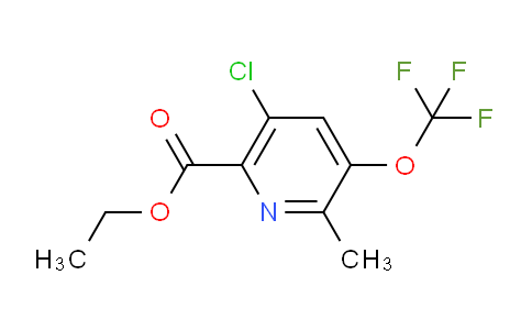 AM227934 | 1804689-42-6 | Ethyl 5-chloro-2-methyl-3-(trifluoromethoxy)pyridine-6-carboxylate