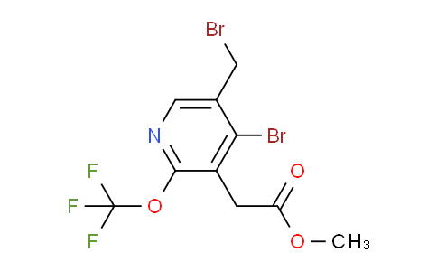 AM22794 | 1804445-99-5 | Methyl 4-bromo-5-(bromomethyl)-2-(trifluoromethoxy)pyridine-3-acetate